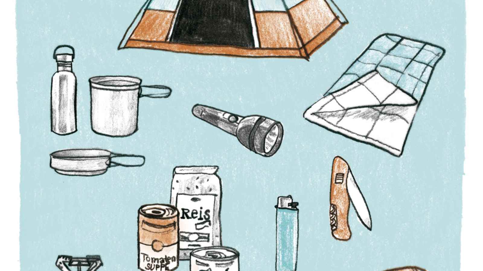 Packliste Campen