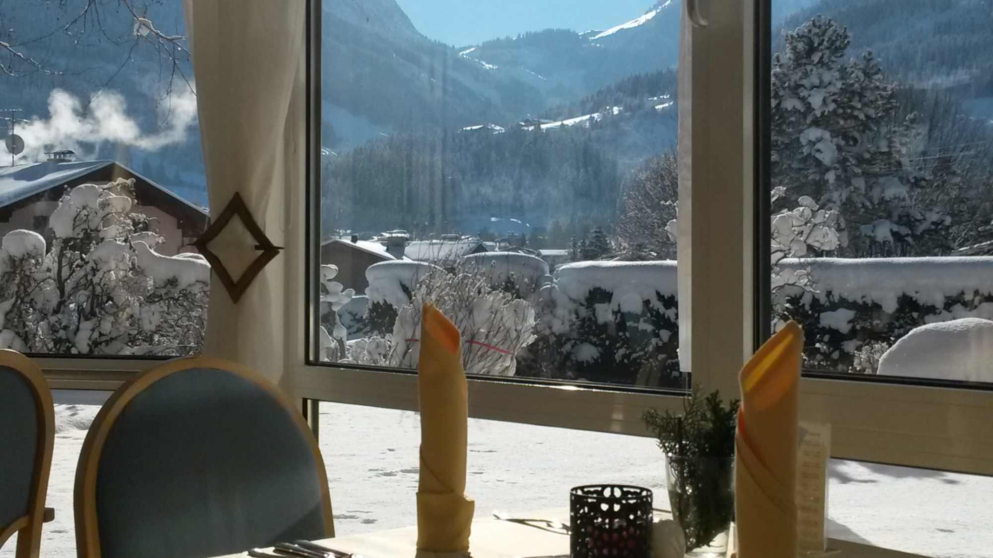 Alpenhof Brixen Wintergarten