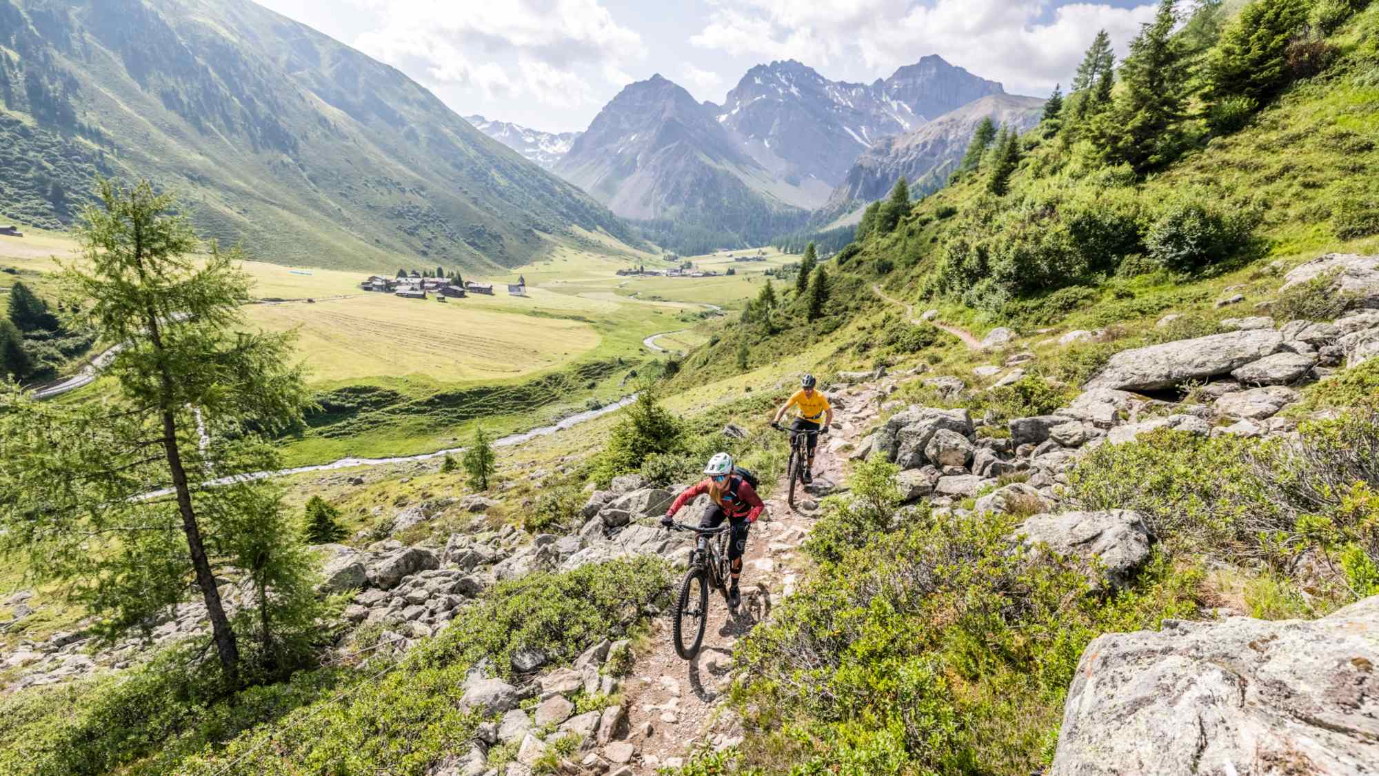 Preisgekrönt: Der Alps Epic Trail Davos gehört zu den schönsten und längsten Trails der Schweiz.