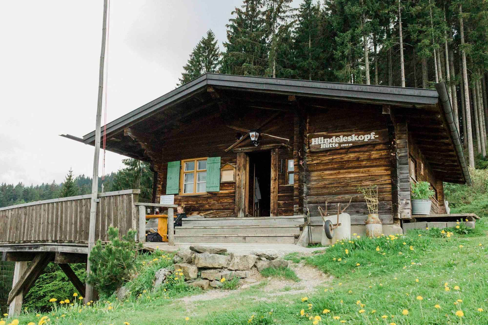 Die kleine, urige Hündeleskopfhütte