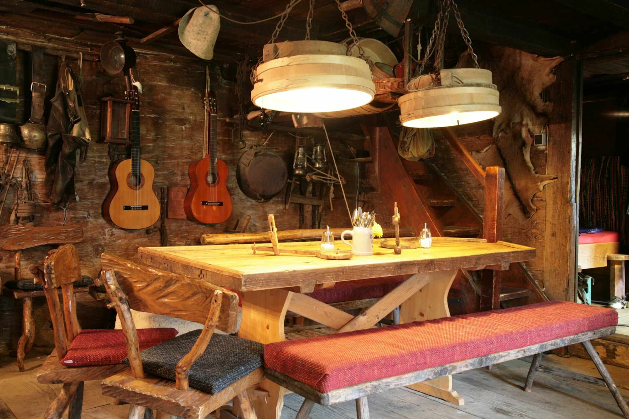 Auf der Alpe Gschwenderberg wird gerne musiziert.