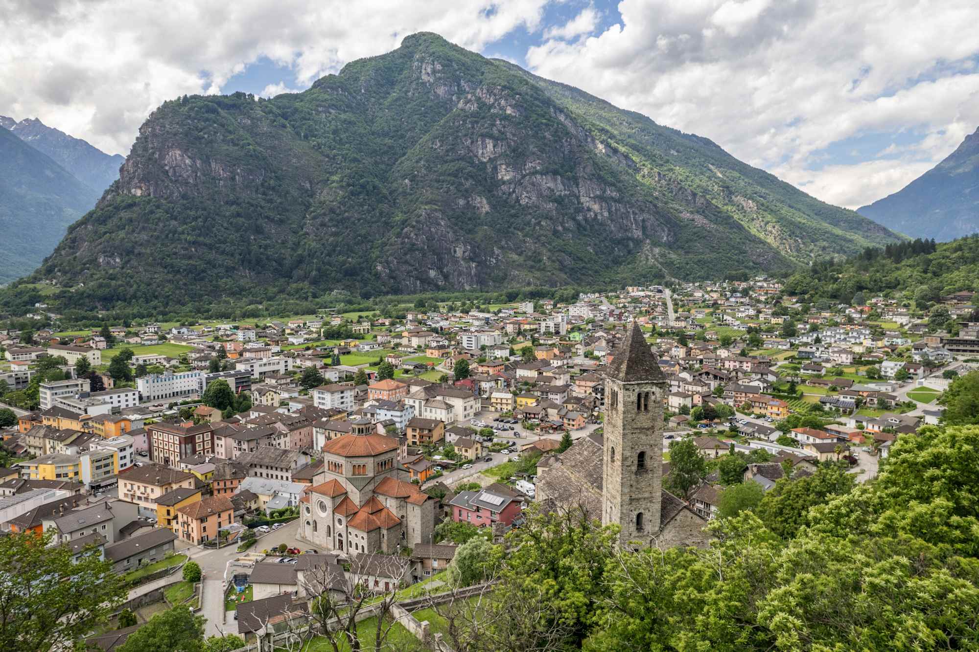 Auf der Tessiner Strada Alta.