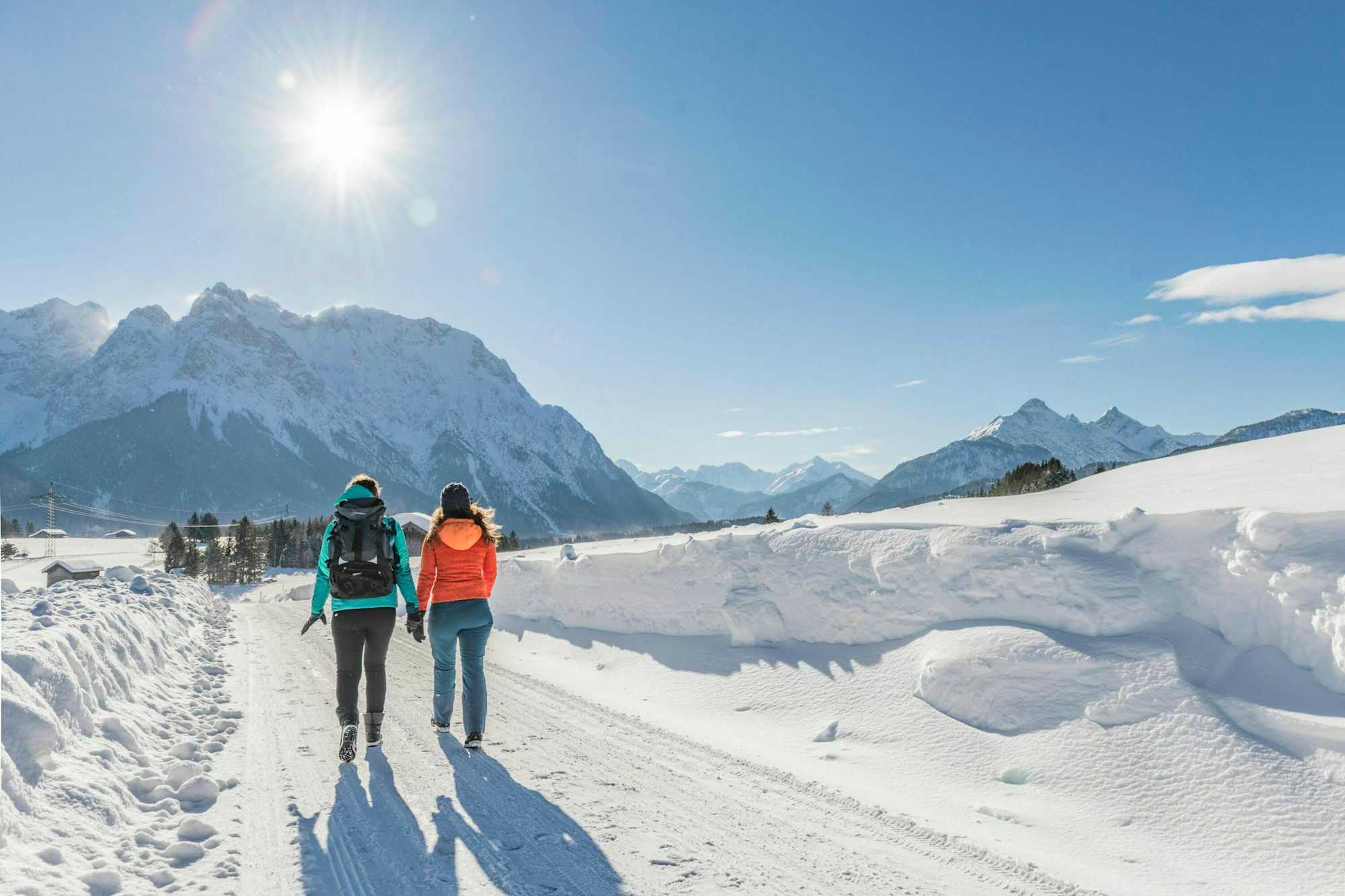 Winterwandern in den Buckelwiesen