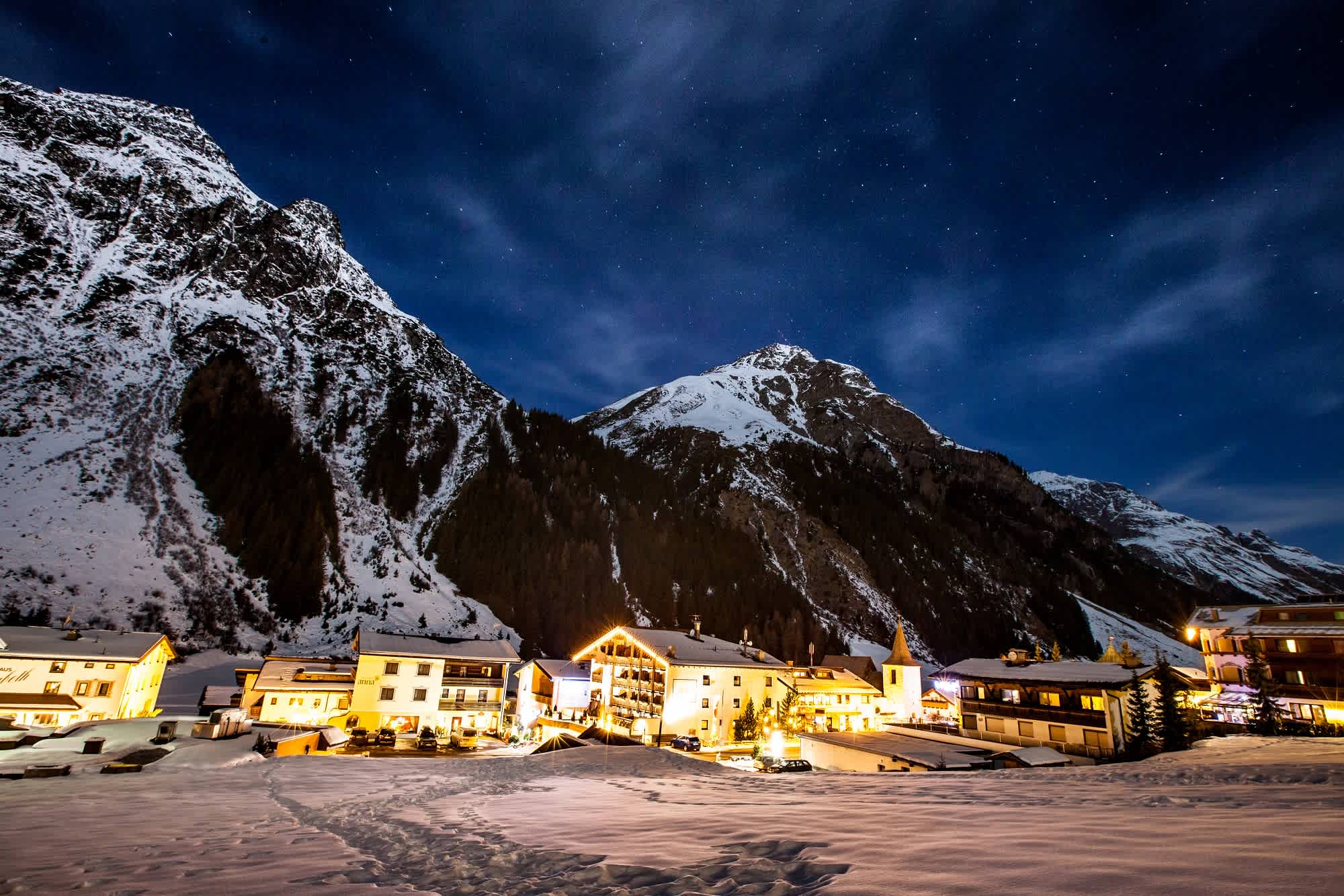 Pitztaler Kirchenwirt Winterromantik