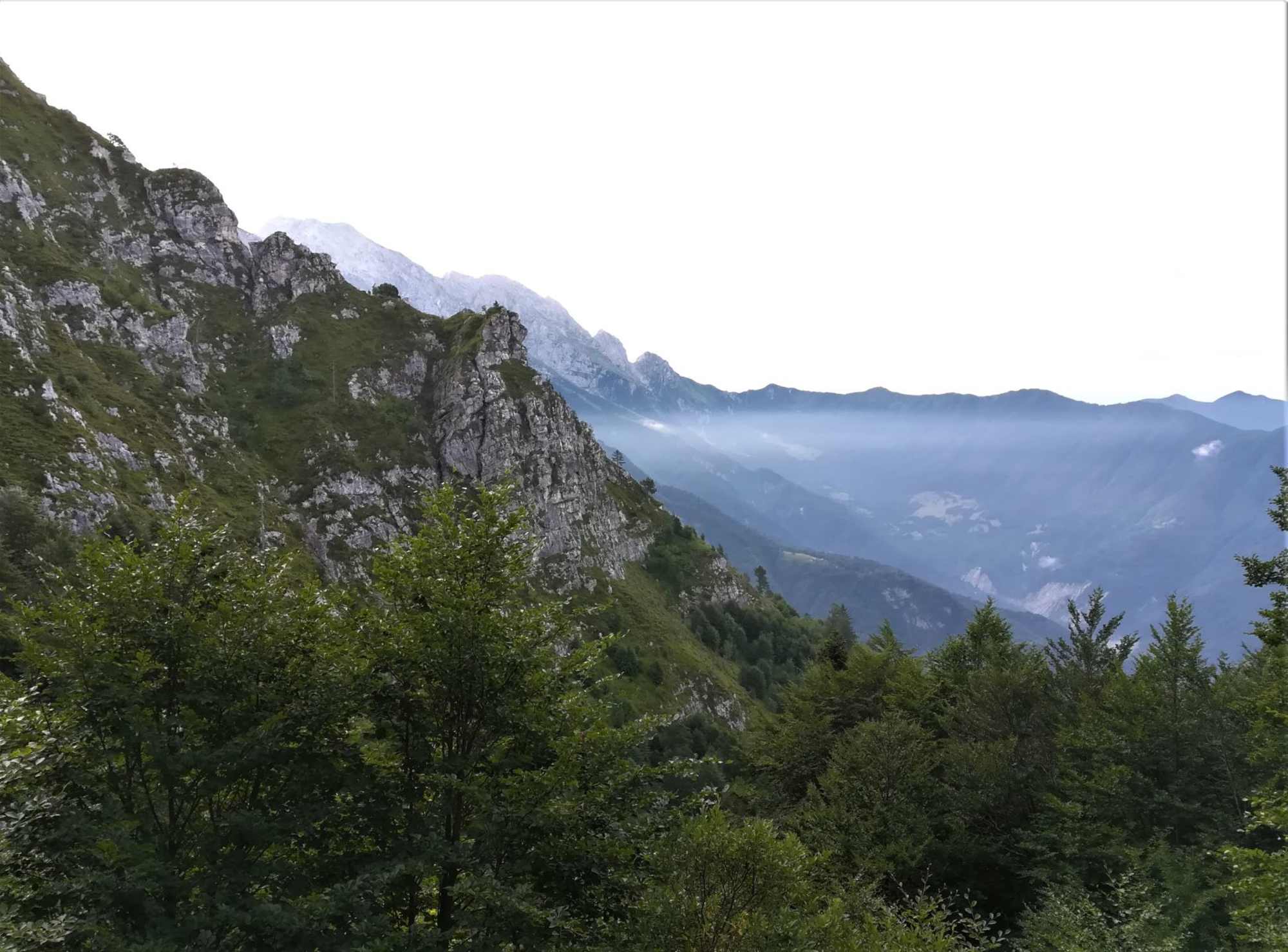 Mt. Guarda (re.), Baba Piccola, Baba Grande und Mt. Slebe