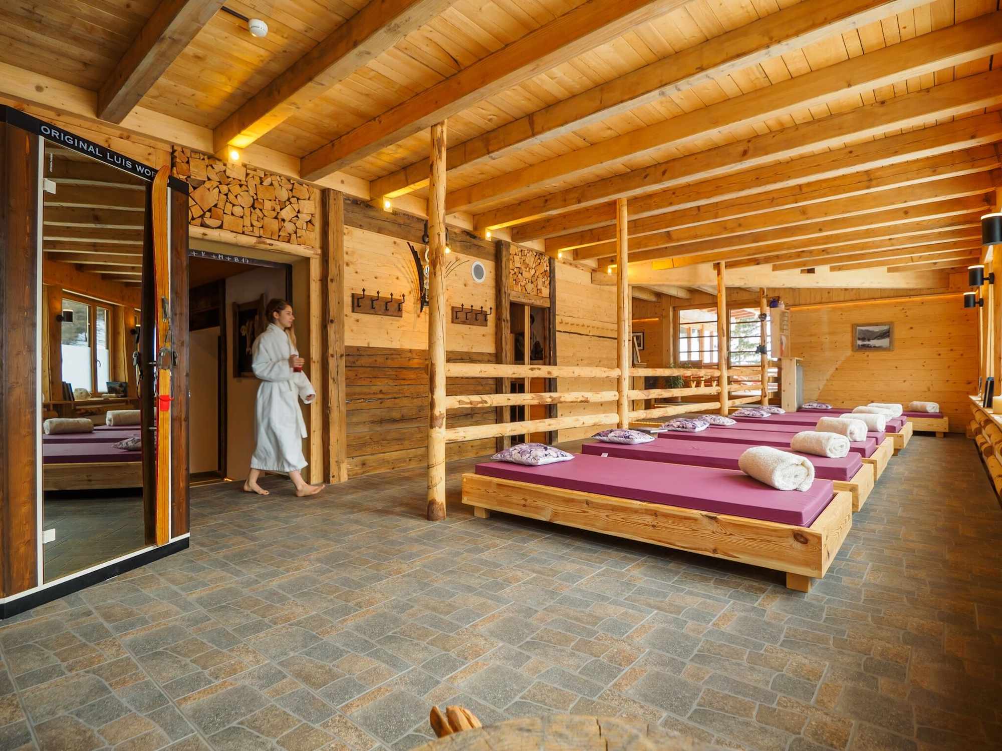 Almi's Berghotel PanoSauna-Ruheraum