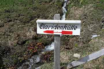 Zustieg zur Claridenhütte