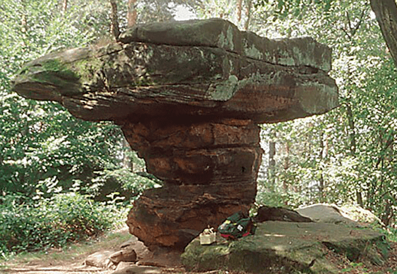 Der konditionell fordernde Wanderweg führt einen durch das Wunder Natur.
