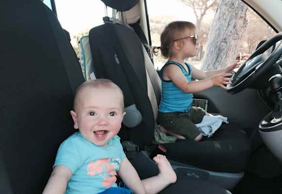 Campingreise mit Kindern VW California