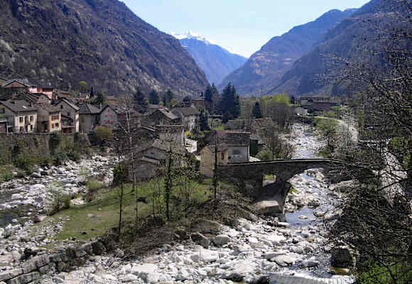 Der Sentiero Gottardo: Giornico
