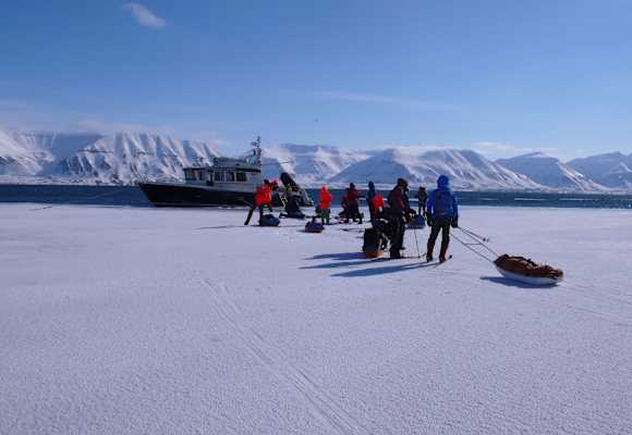 Unterwegs auf Spitzbergen