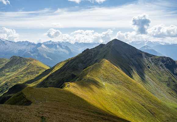Der Gamskarkogel vom Frauenkogel aus