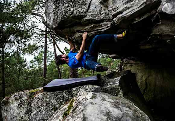 Bouldern in Fontainebleau