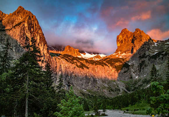 Berg-Know-How: Alpenglühen
