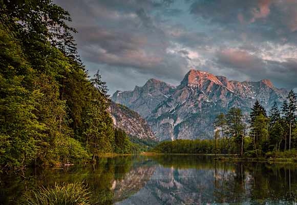 Almsee, outdoor Fotografie, berge, see, wild
