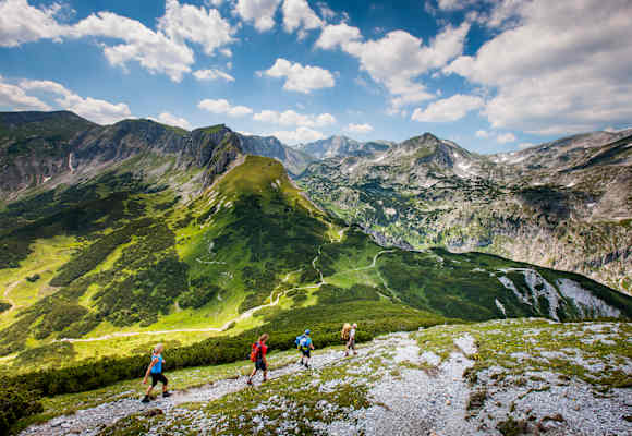 Teile der BergZeitReise führen durch das Hochschwabgebiet.