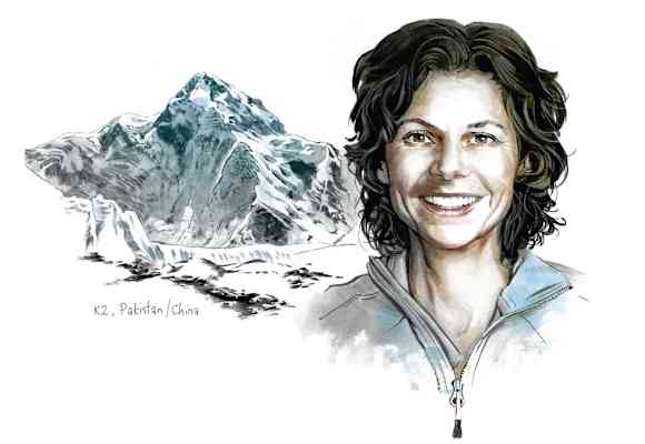 Gerlinde Kaltenbrunner und der K2 (Pakistan/China)