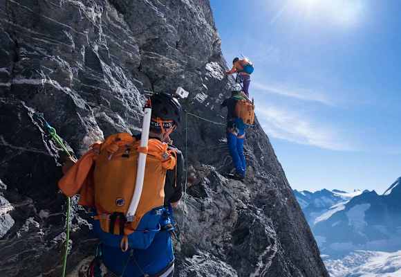 Eiger über Mittellegigrat