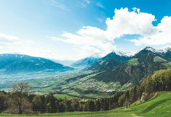 Blick auf Meran