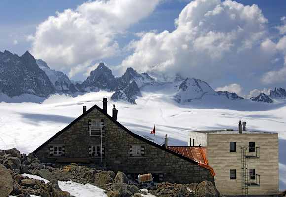 Cabane du Trient Trient-Gletscher