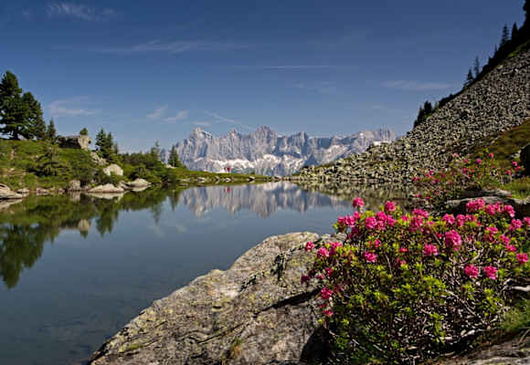 Der Spiegelsee in den Schladminger Tauern