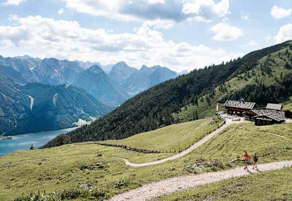 Der Weg zur Dalfaz Alm
