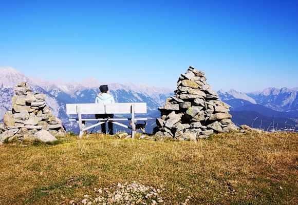 Aussicht Flaurlinger Alm 