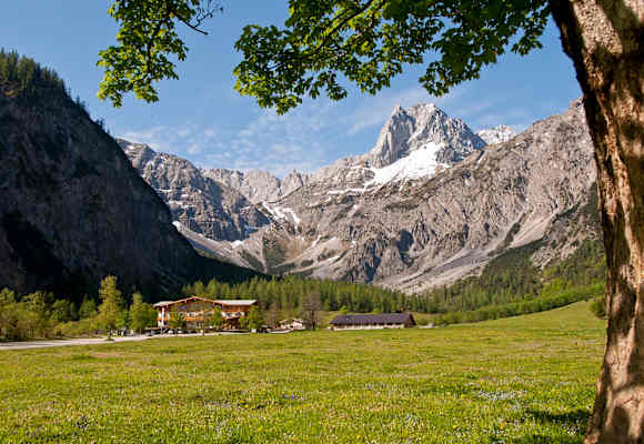 Ausblick von der Gramai Alm