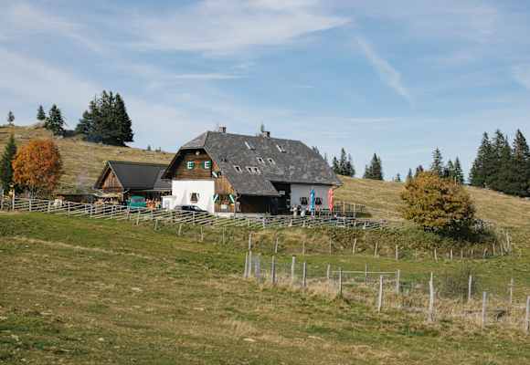 Die Brendlhütte auf 1.566 m