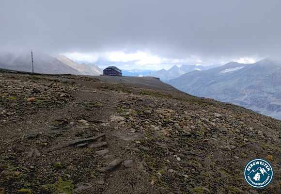 Die atemberaubende Lage der Oberwalderhütte