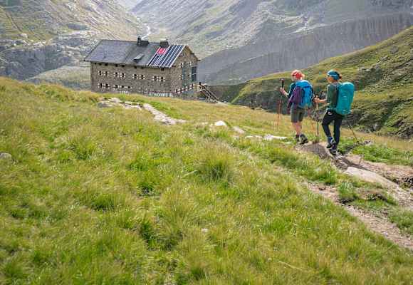 Am Weg zur Martin-Busch-Hütte