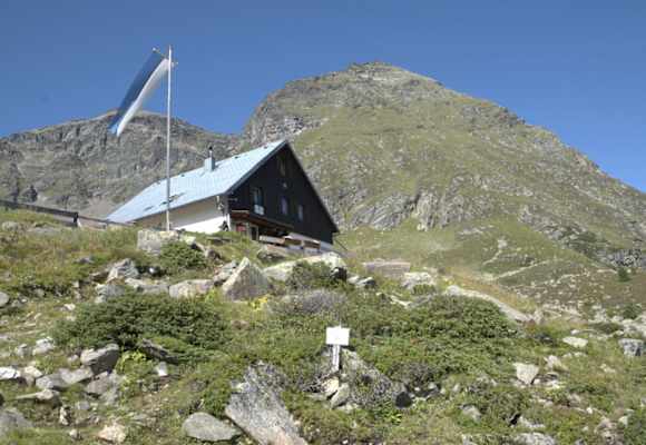 Die Frischmannhütte im Ötztal