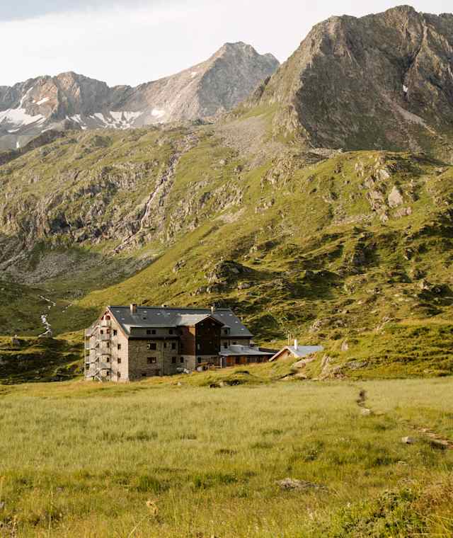 Die Franz-Senn-Hütte 