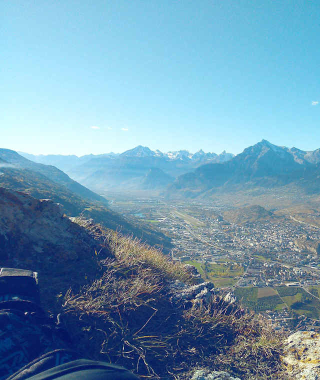 Belvedere Klettersteig Aussicht