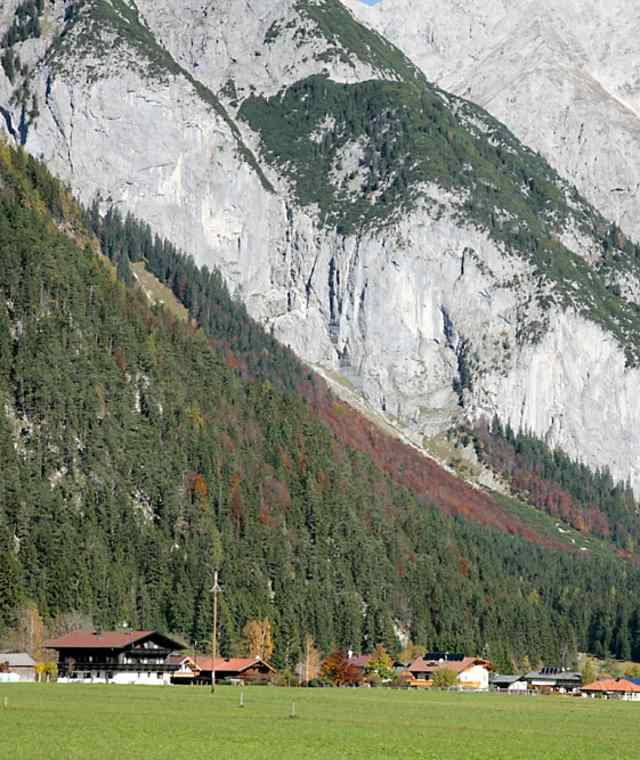 Leutasch - Chinesische Mauer Klettergarten
