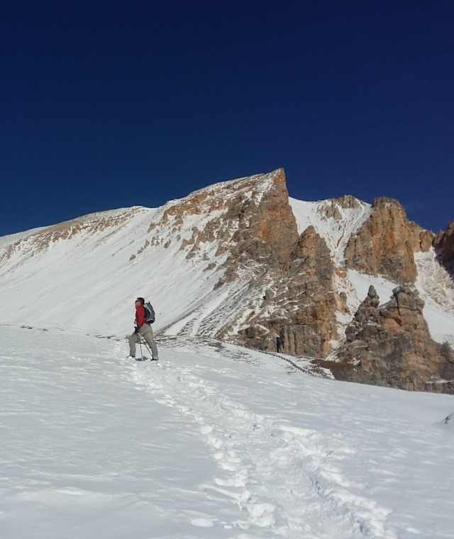 Richtung Antonispitze und Innerer Eisengabelspitze