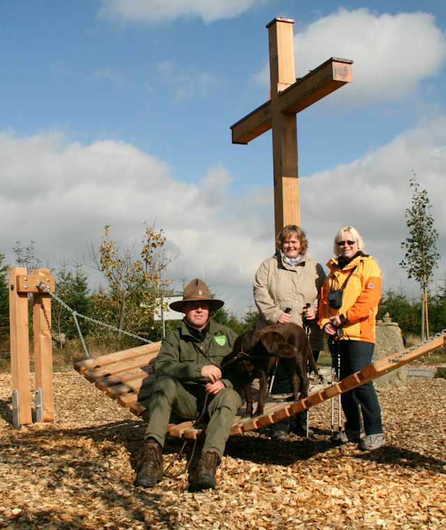 Auf dem Gipfel des Langenberg