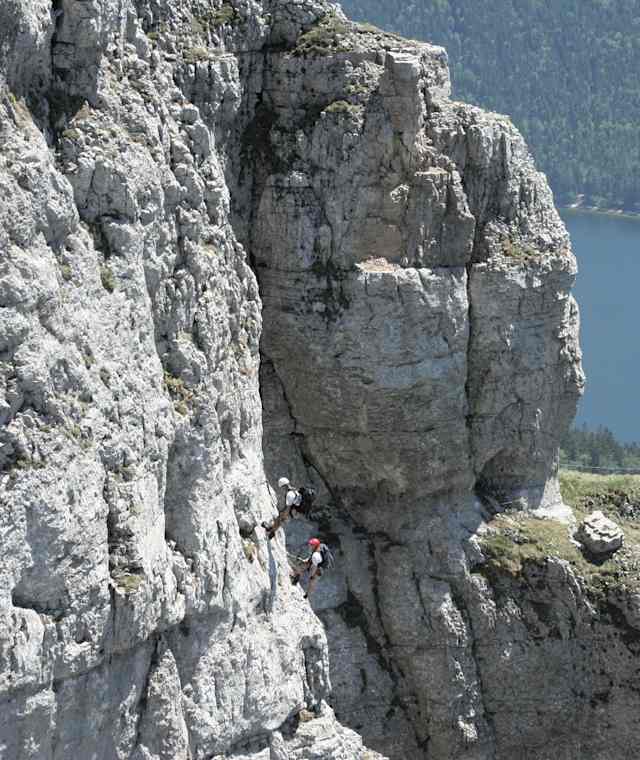 Im Loser-Panoramaklettersteig