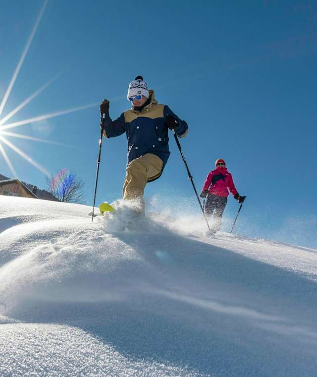Schneeschuhwanderung Hemberg - Gössigenhöchi - Ennetbühl