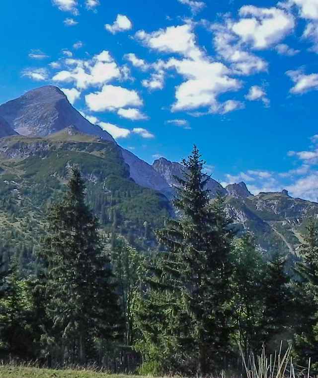 Unterwegs zur Stuibenhütte.
