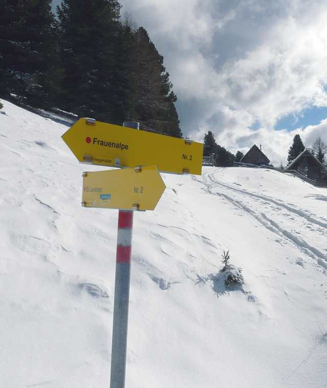 Kleiner Abstecher zur Troghütte.