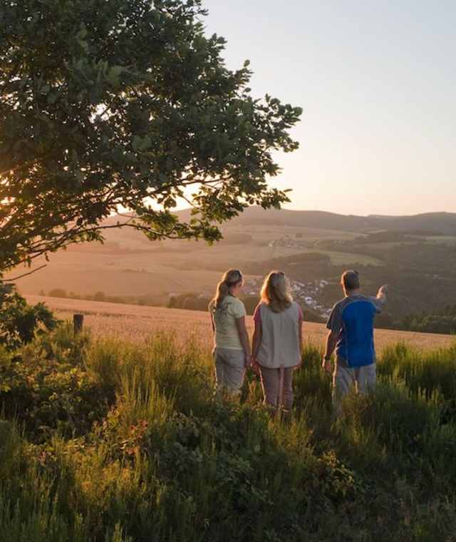 Toller Ausblick bei Abendlicht