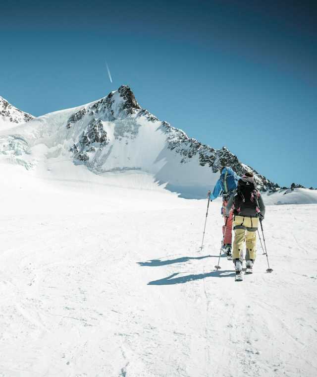 Anstieg zur Wildspitze