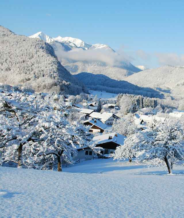 Winter in Unterwössen