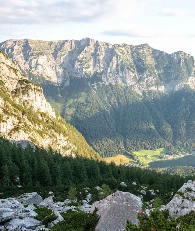 Ausblick von der Blaueishütte