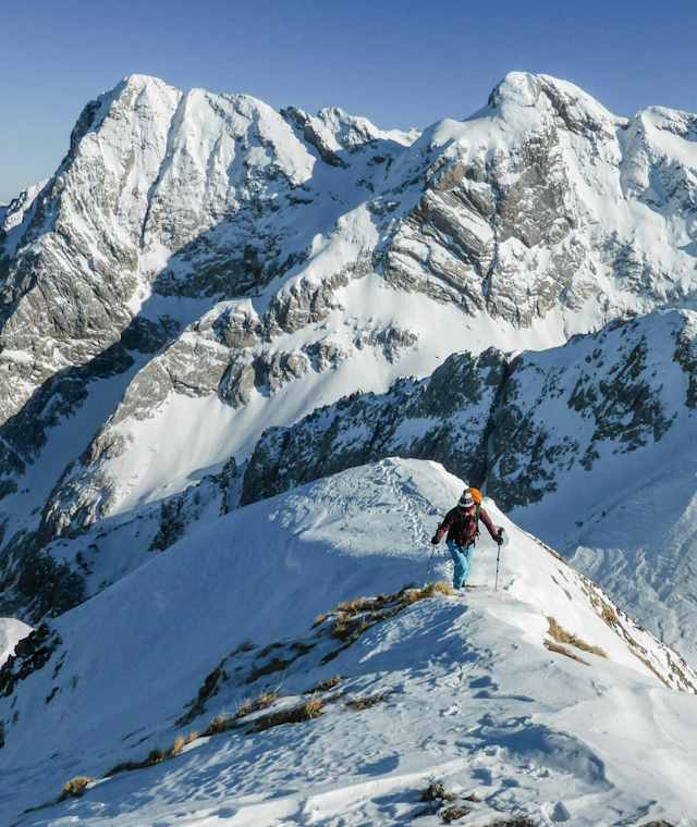 Grubenspitze über den Sittmooser Graben 