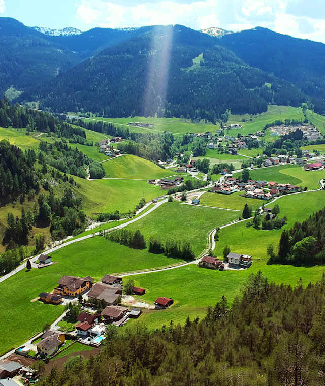 Blick auf Forstau
