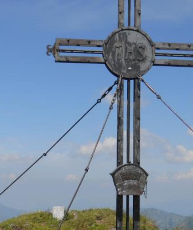Geißstein Gipfelkreuz