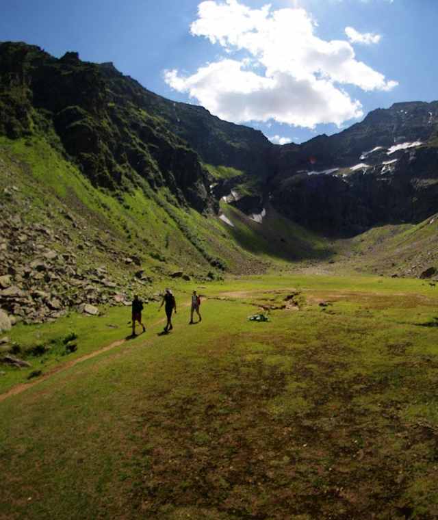 Gollingwinkel mit Nordwand des Hochgolling