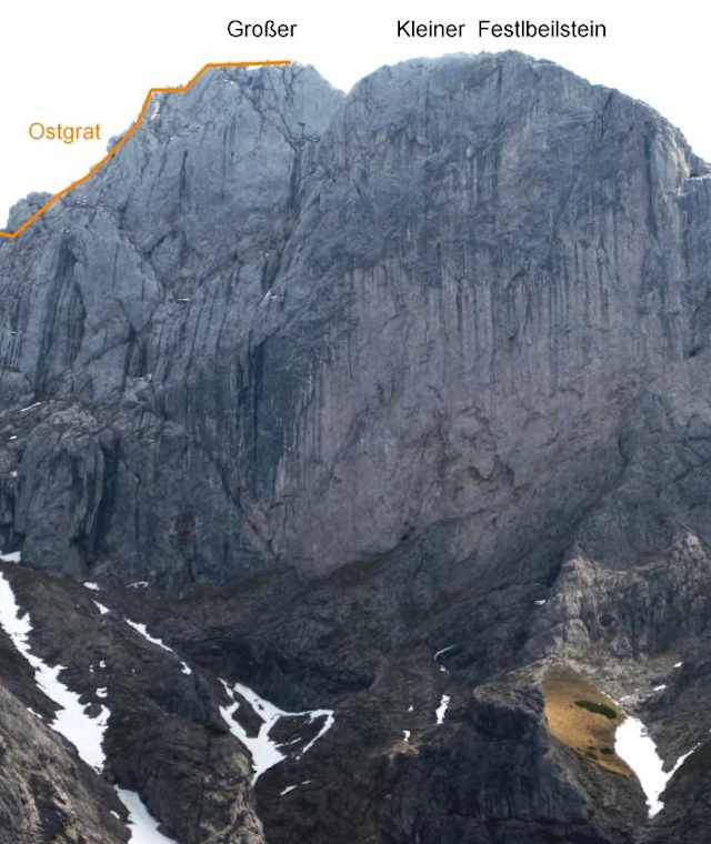 Festlbeilstein von Norden